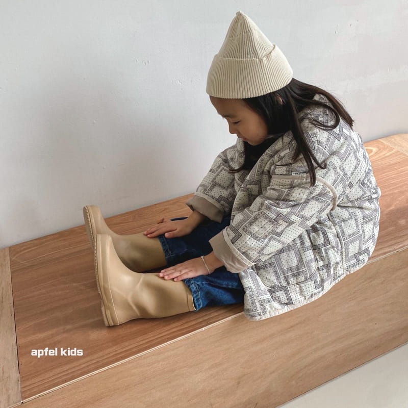 APFEL - Korean Children Fashion - #Kfashion4kids - Tan Rogo Jacket - 7