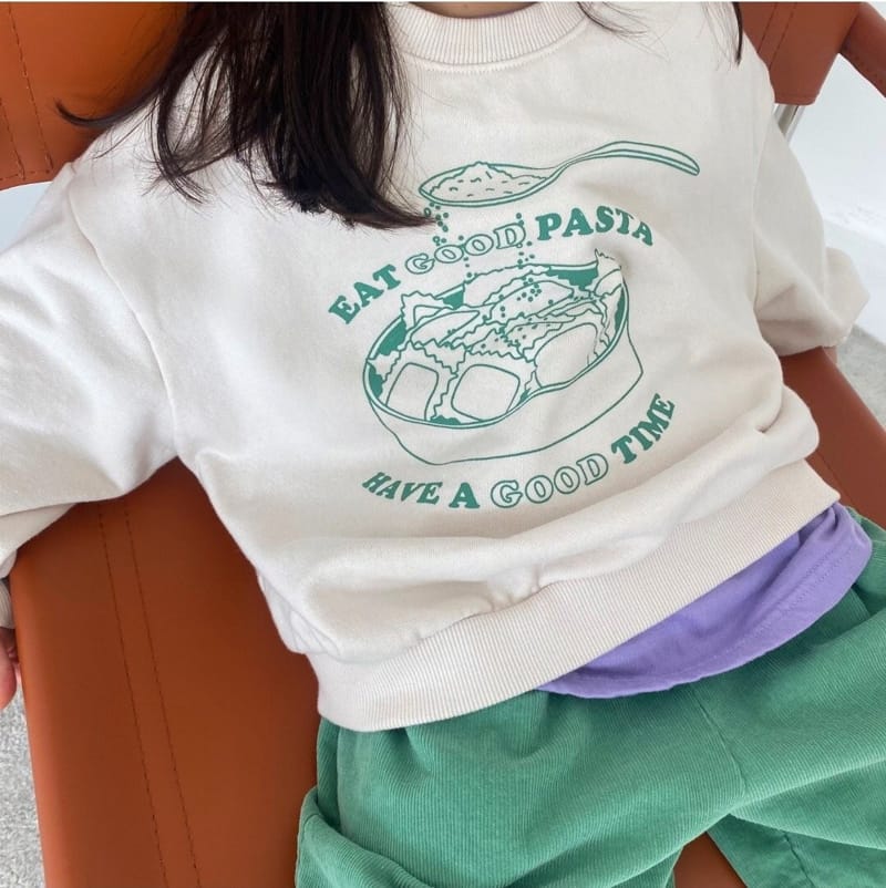 APFEL - Korean Children Fashion - #Kfashion4kids - Pasta Sweatshirt - 5