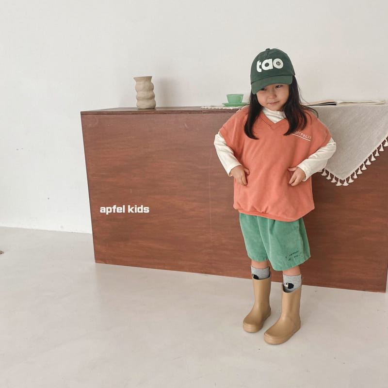 APFEL - Korean Children Fashion - #Kfashion4kids - Corduroy Shorts - 5