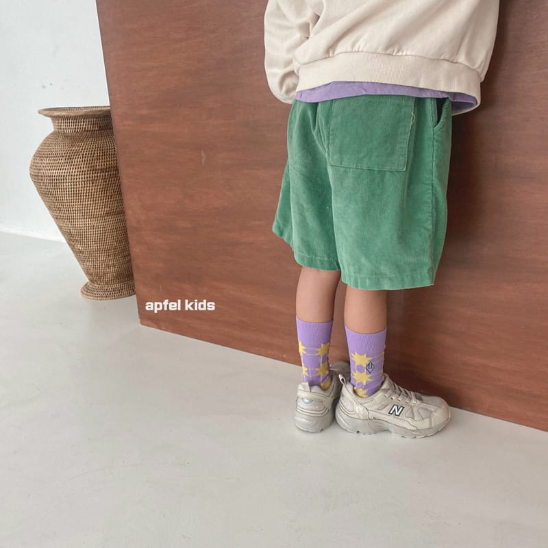 APFEL - Korean Children Fashion - #Kfashion4kids - Corduroy Shorts - 7