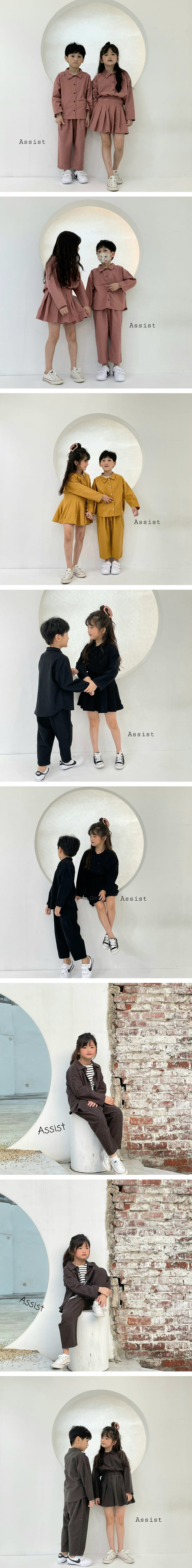 ASSIST - Korean Children Fashion - #Kfashion4kids - Star Brother Set