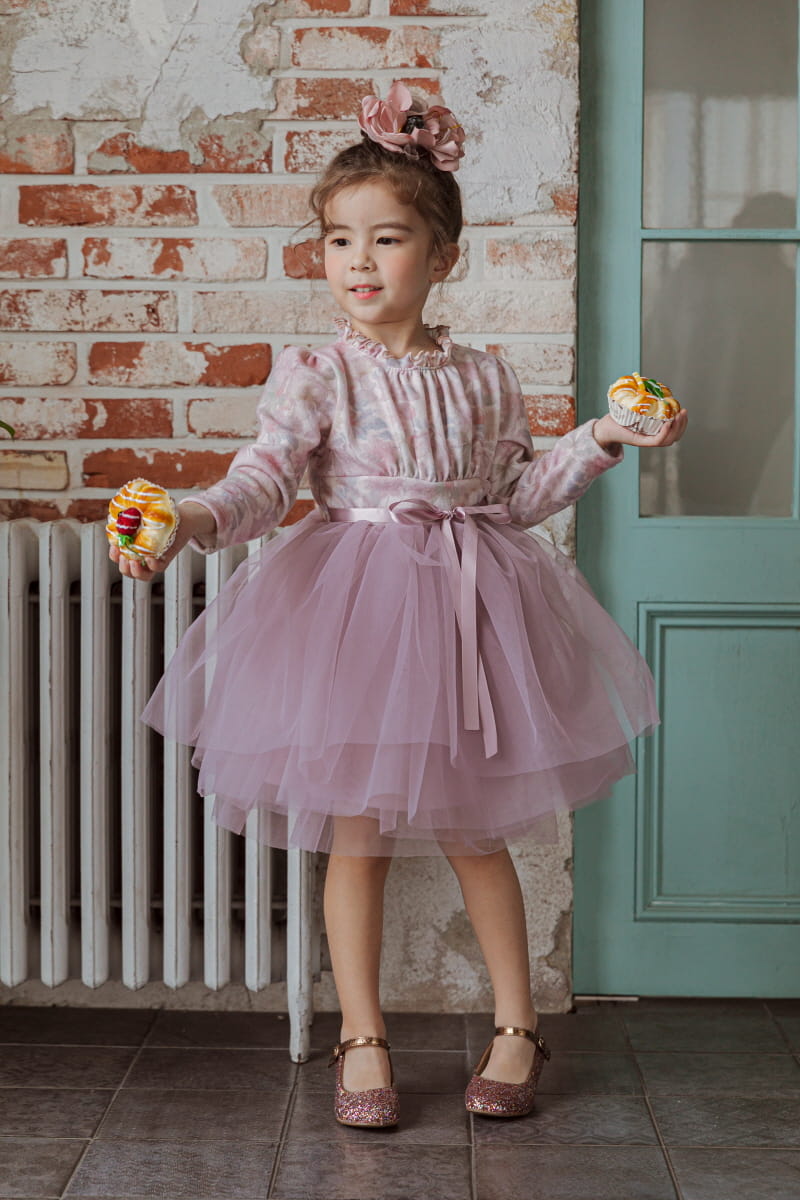BABY DOLL - Korean Children Fashion - #Kfashion4kids - Pade Flower One-piece - 6