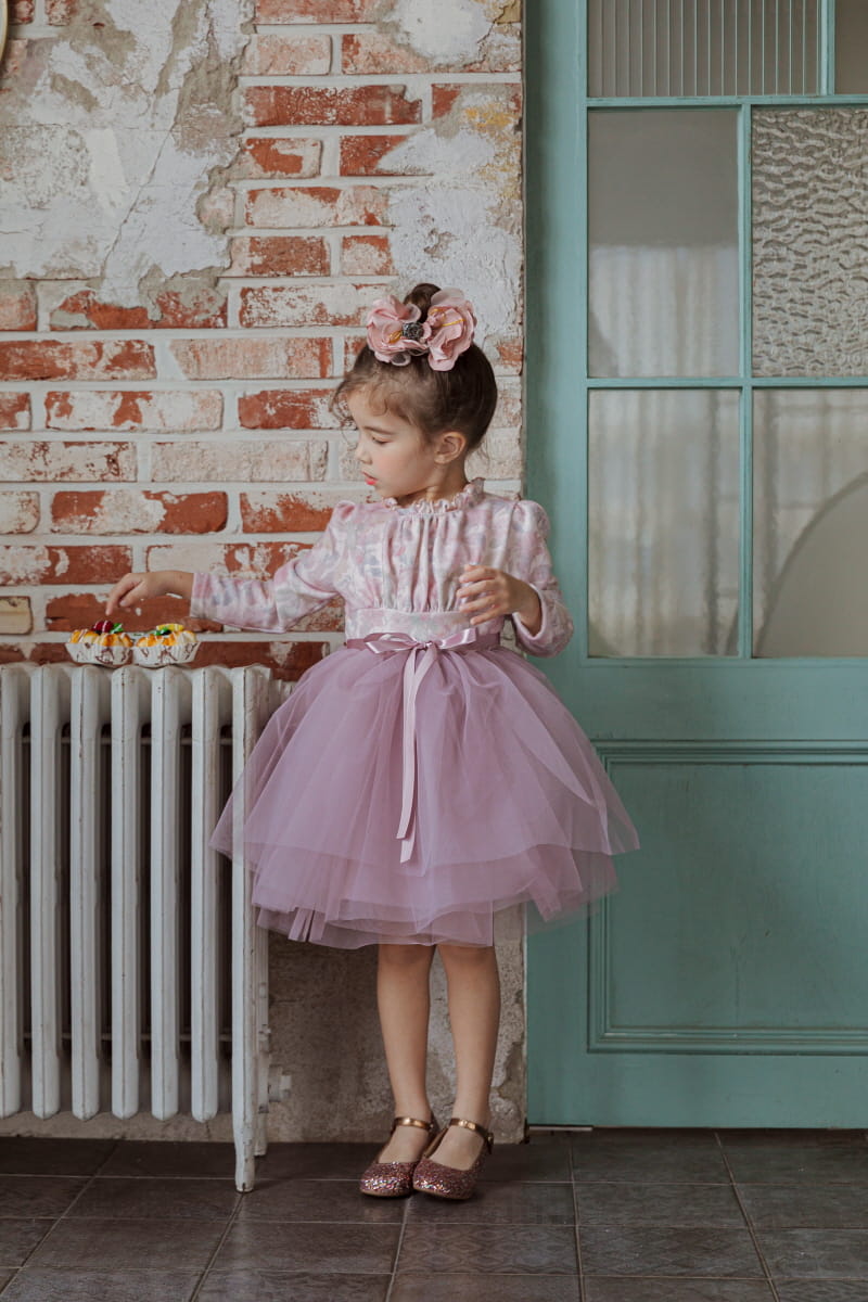 BABY DOLL - Korean Children Fashion - #Kfashion4kids - Pade Flower One-piece - 7