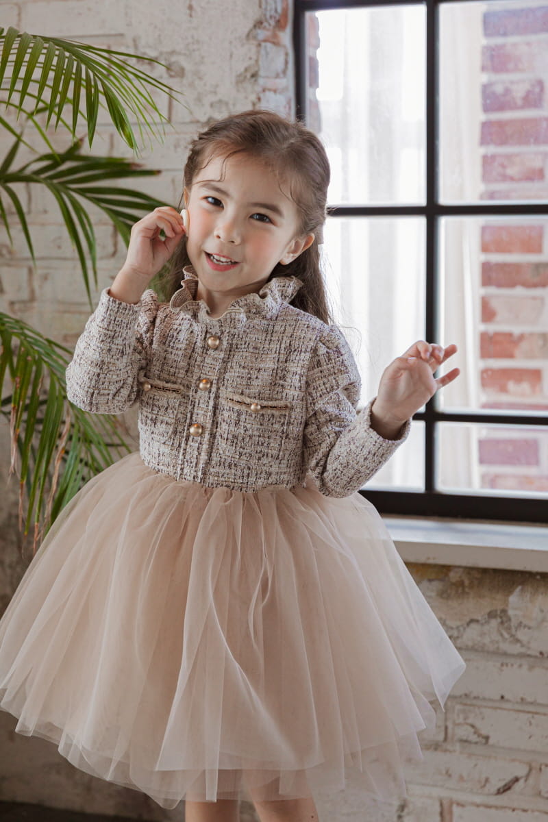 BABY DOLL - Korean Children Fashion - #Kfashion4kids - Gold Ballet One-piece - 2