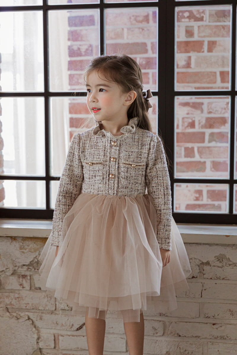 BABY DOLL - Korean Children Fashion - #Kfashion4kids - Gold Ballet One-piece - 3