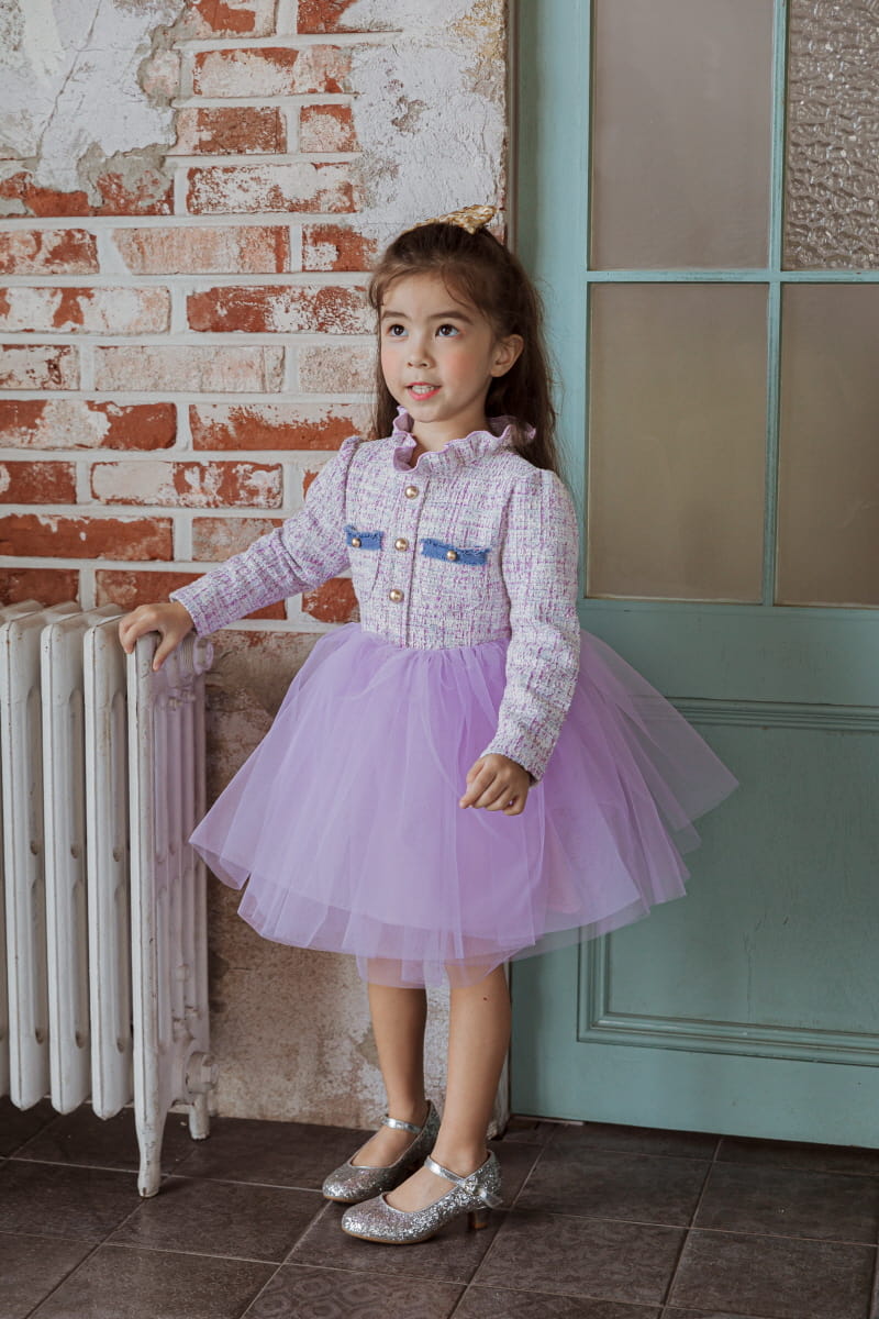 BABY DOLL - Korean Children Fashion - #Kfashion4kids - Gold Ballet One-piece - 5