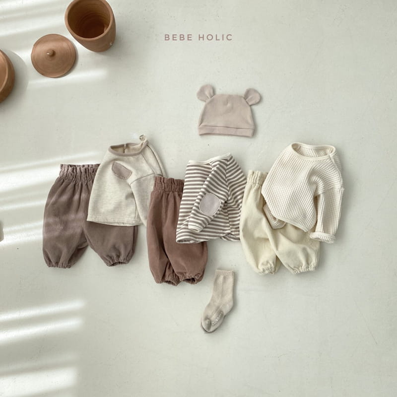 BEBE HOLIC - Korean Children Fashion - #Kfashion4kids - Moco Rib Pants - 10