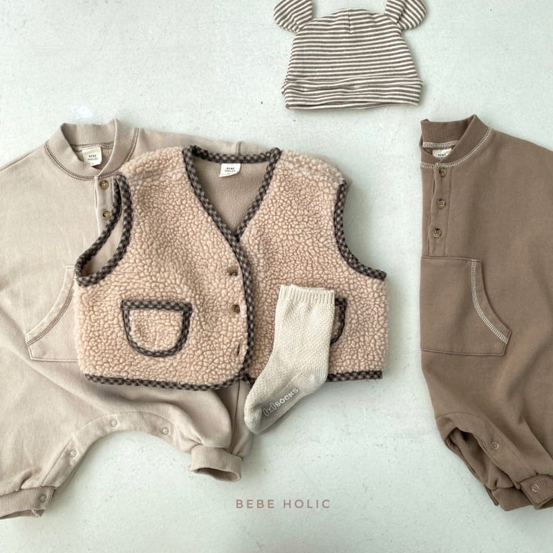 BEBE HOLIC - Korean Children Fashion - #Kfashion4kids - Oli Pocket Bodysuit - 10