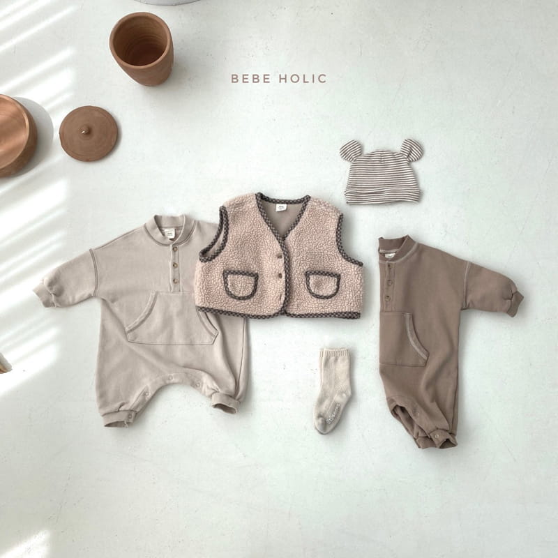 BEBE HOLIC - Korean Children Fashion - #Kfashion4kids - Oli Pocket Bodysuit - 9