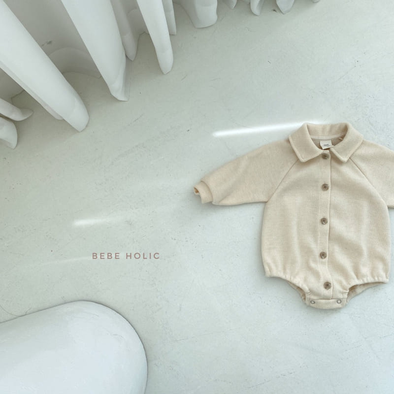 BEBE HOLIC - Korean Children Fashion - #Kfashion4kids - Wool Collar Bodysuit - 10