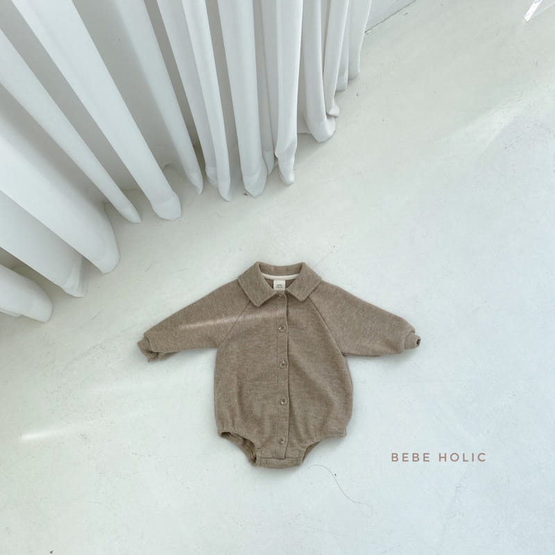 BEBE HOLIC - Korean Children Fashion - #Kfashion4kids - Wool Collar Bodysuit - 11