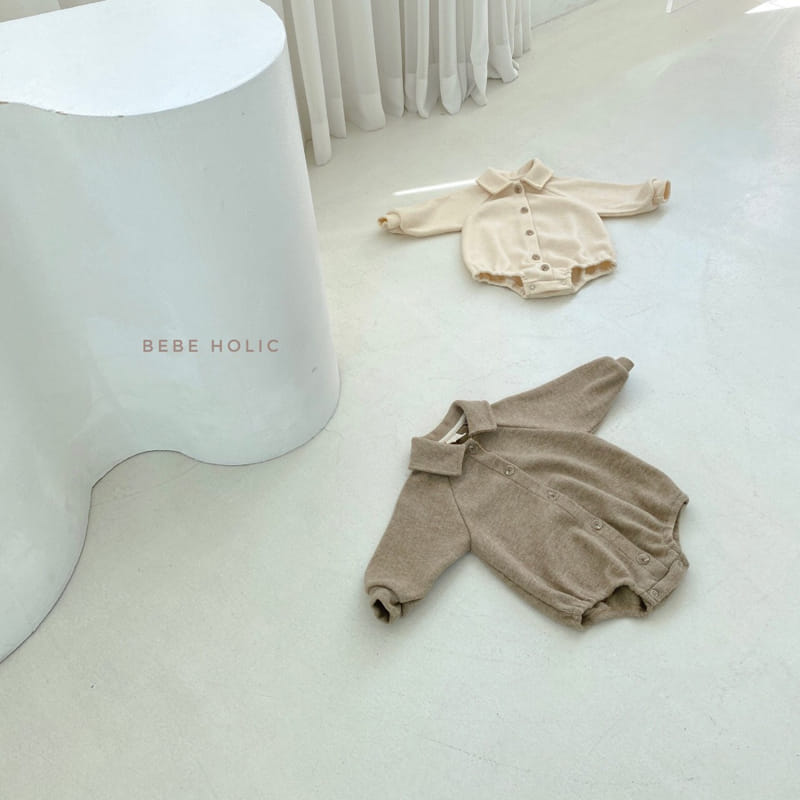 BEBE HOLIC - Korean Children Fashion - #Kfashion4kids - Wool Collar Bodysuit - 7
