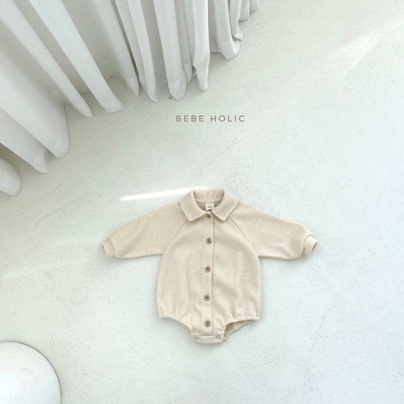 BEBE HOLIC - Korean Children Fashion - #Kfashion4kids - Wool Collar Bodysuit - 8