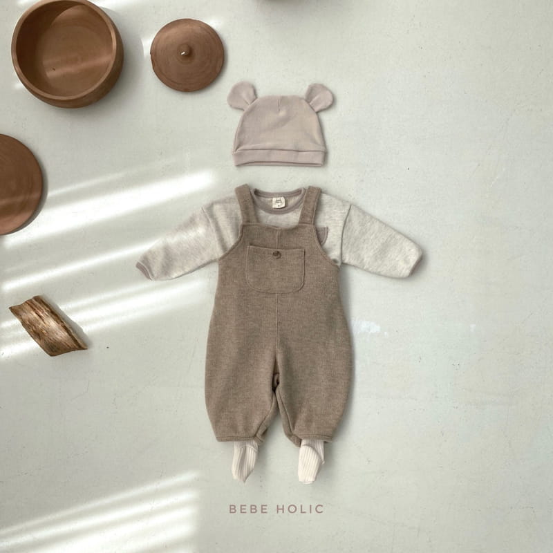 BEBE HOLIC - Korean Children Fashion - #Kfashion4kids - Pepe Dungarees Bodysuit - 3