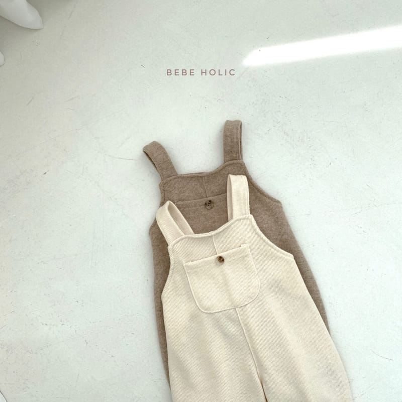 BEBE HOLIC - Korean Children Fashion - #Kfashion4kids - Pepe Dungarees Bodysuit - 5