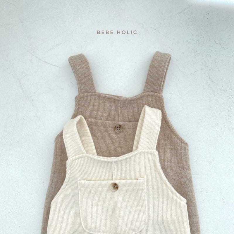 BEBE HOLIC - Korean Children Fashion - #Kfashion4kids - Pepe Dungarees Bodysuit - 6