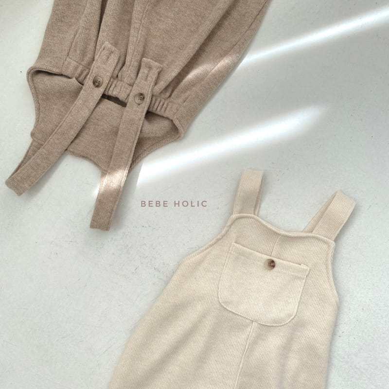 BEBE HOLIC - Korean Children Fashion - #Kfashion4kids - Pepe Dungarees Bodysuit - 7