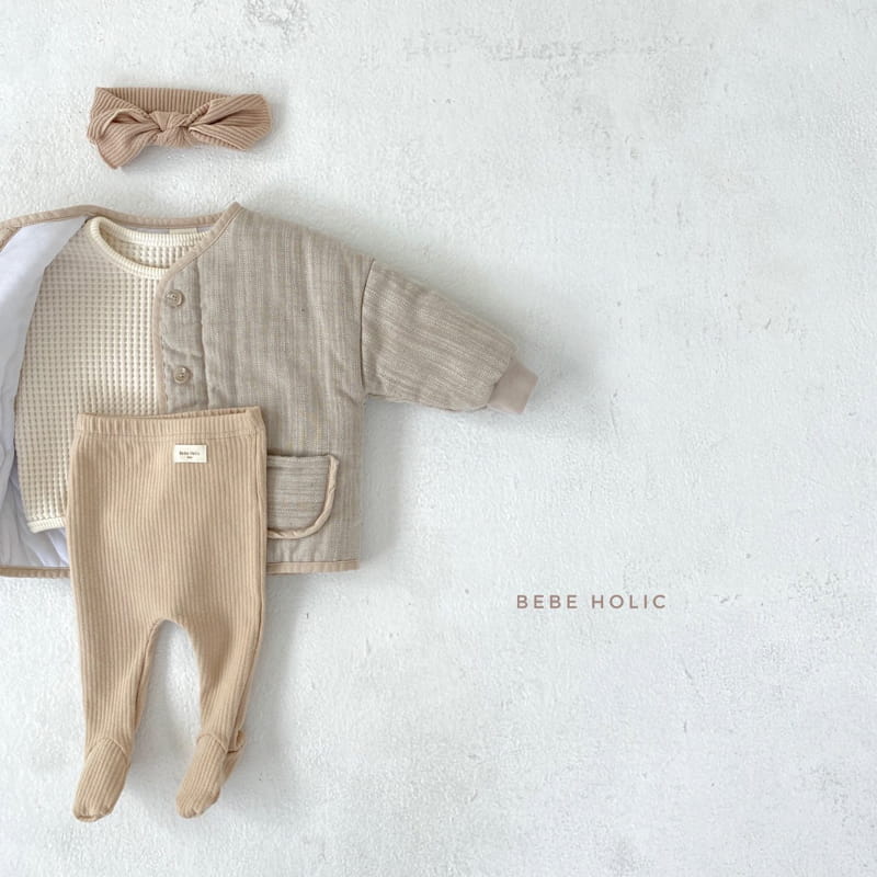 BEBE HOLIC - Korean Children Fashion - #Kfashion4kids - Herringbone Jumper - 3
