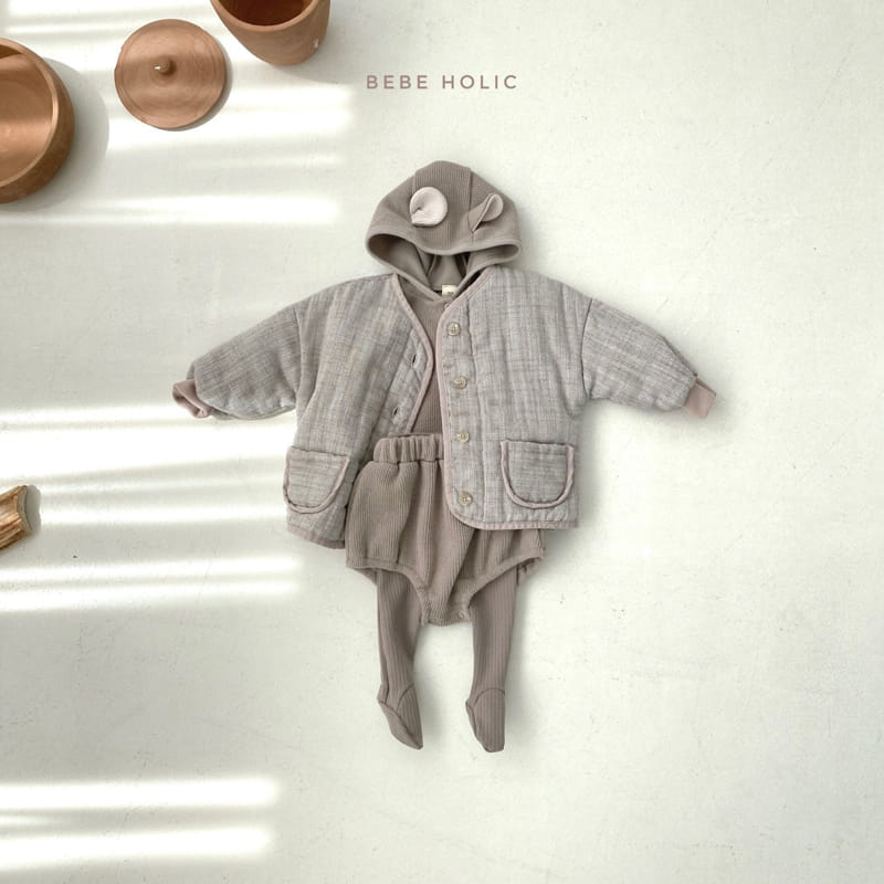 BEBE HOLIC - Korean Children Fashion - #Kfashion4kids - Herringbone Jumper - 5