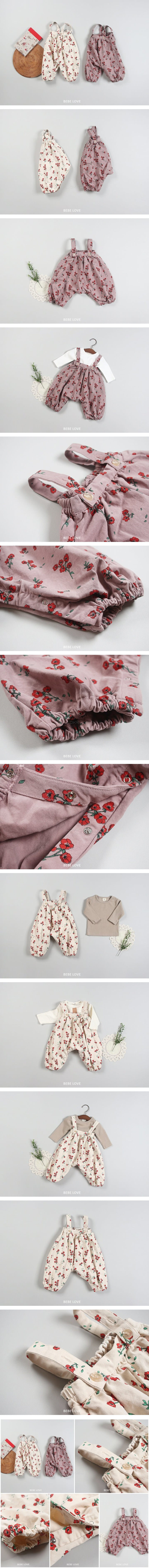 BEBE LOVE - Korean Children Fashion - #Kfashion4kids - Cherry Bodysuit