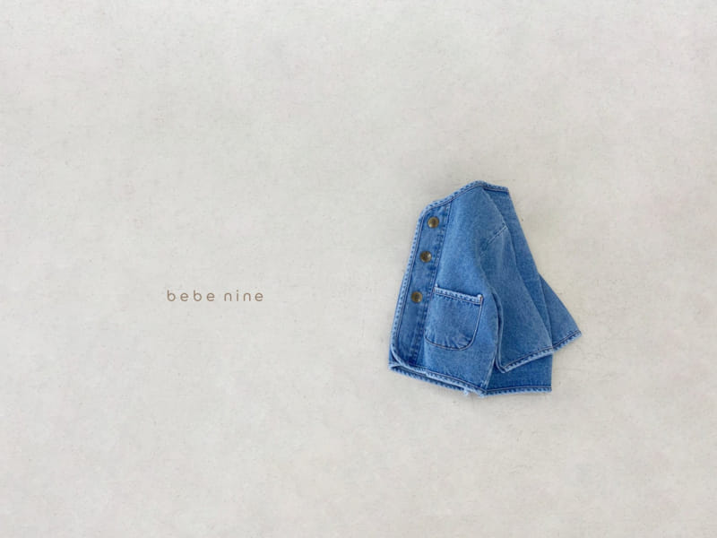 BEBE NINE - Korean Children Fashion - #Kfashion4kids - Denim Washing Jacket - 10
