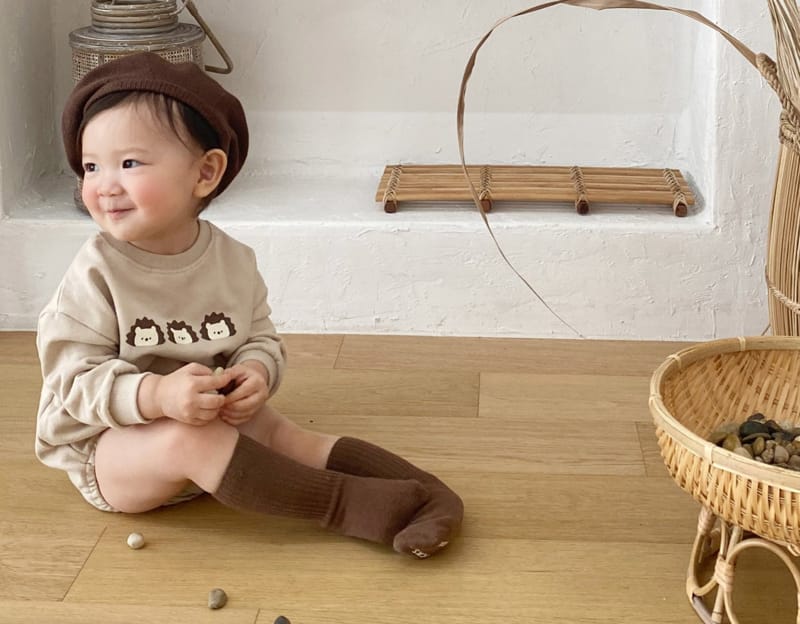 BEBE NINE - Korean Children Fashion - #Kfashion4kids - Hedgehog Bodysuit - 4