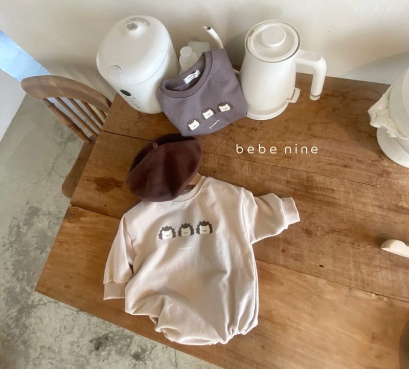 BEBE NINE - Korean Children Fashion - #Kfashion4kids - Hedgehog Bodysuit - 9