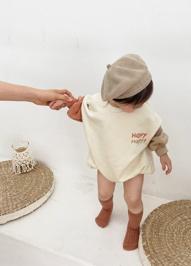 BEBE NINE - Korean Children Fashion - #Kfashion4kids - Happy Bodysuit - 9
