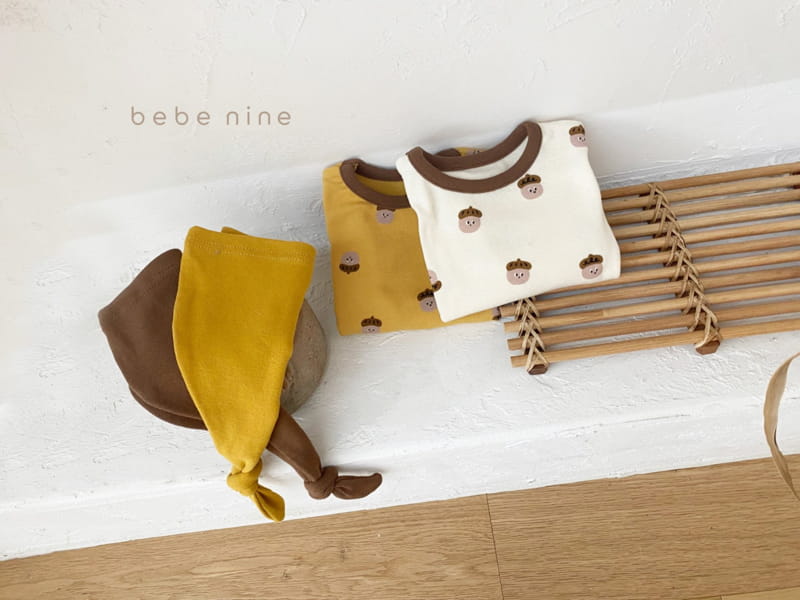 BEBE NINE - Korean Children Fashion - #Kfashion4kids - Acorn Romper with Beanie