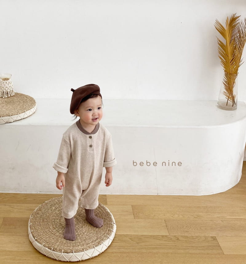 BEBE NINE - Korean Children Fashion - #Kfashion4kids - Autumn Waffle Bodysuit - 2