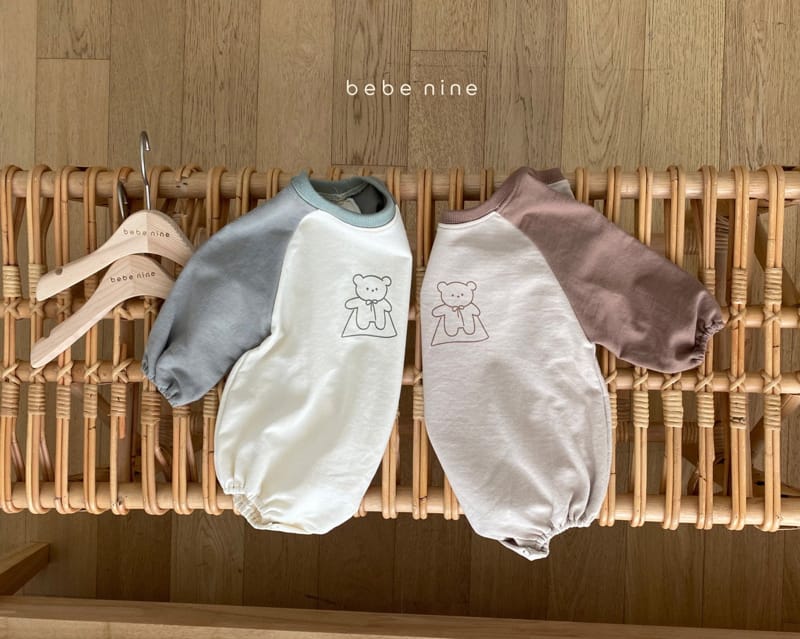 BEBE NINE - Korean Children Fashion - #Kfashion4kids - Super Bear Bodysuit
