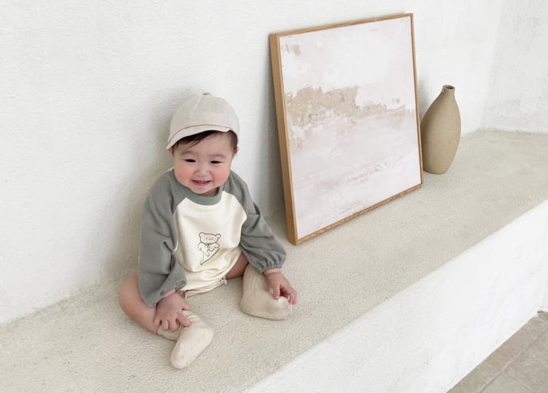 BEBE NINE - Korean Children Fashion - #Kfashion4kids - Super Bear Bodysuit - 2