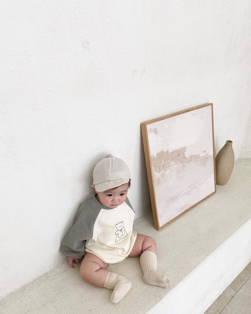 BEBE NINE - Korean Children Fashion - #Kfashion4kids - Super Bear Bodysuit - 4
