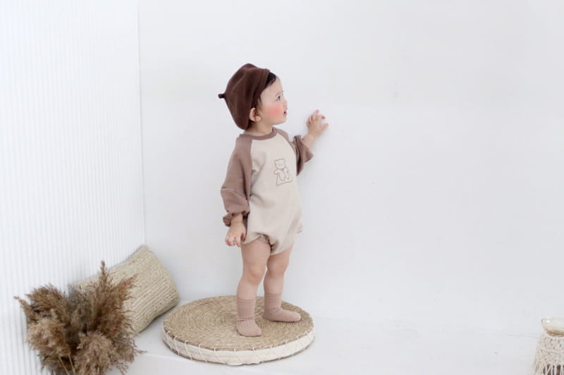 BEBE NINE - Korean Children Fashion - #Kfashion4kids - Super Bear Bodysuit - 8