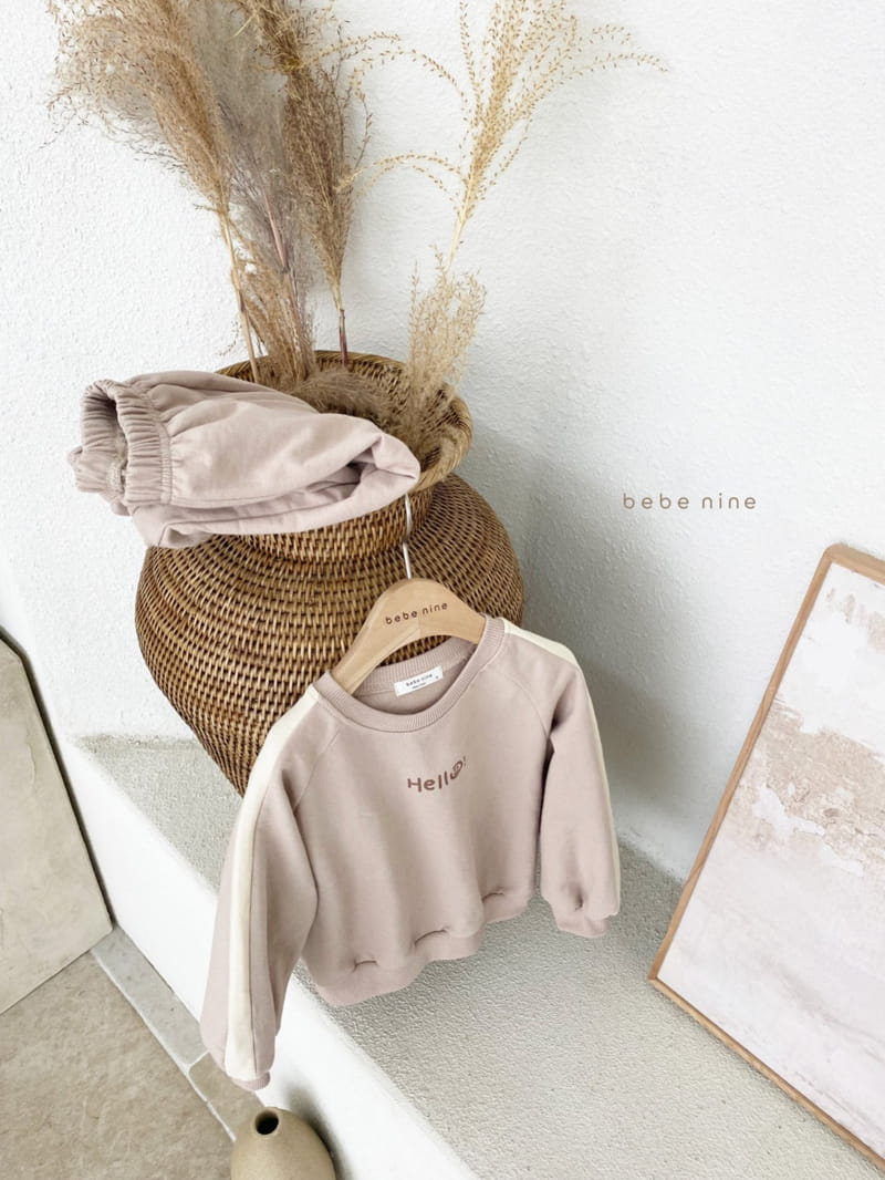 BEBE NINE - Korean Children Fashion - #Kfashion4kids - Hello Top Bottom Set - 7
