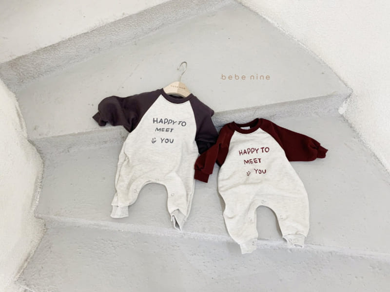 BEBE NINE - Korean Children Fashion - #Kfashion4kids - Momo Raglan Bodysuit - 12