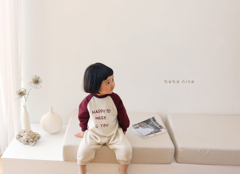 BEBE NINE - Korean Children Fashion - #Kfashion4kids - Momo Raglan Bodysuit - 2