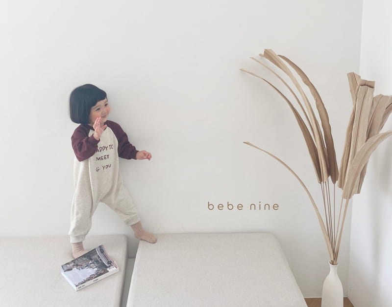 BEBE NINE - Korean Children Fashion - #Kfashion4kids - Momo Raglan Bodysuit - 6