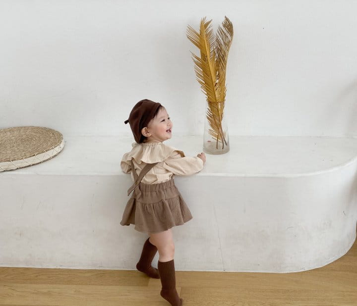 BEBE NINE - Korean Children Fashion - #Kfashion4kids - Bebe Cong Cong Flower Bodysuit - 3