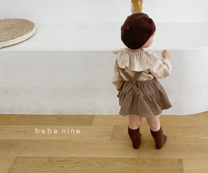 BEBE NINE - Korean Children Fashion - #Kfashion4kids - Bebe Cong Cong Brown Bodysuit - 2
