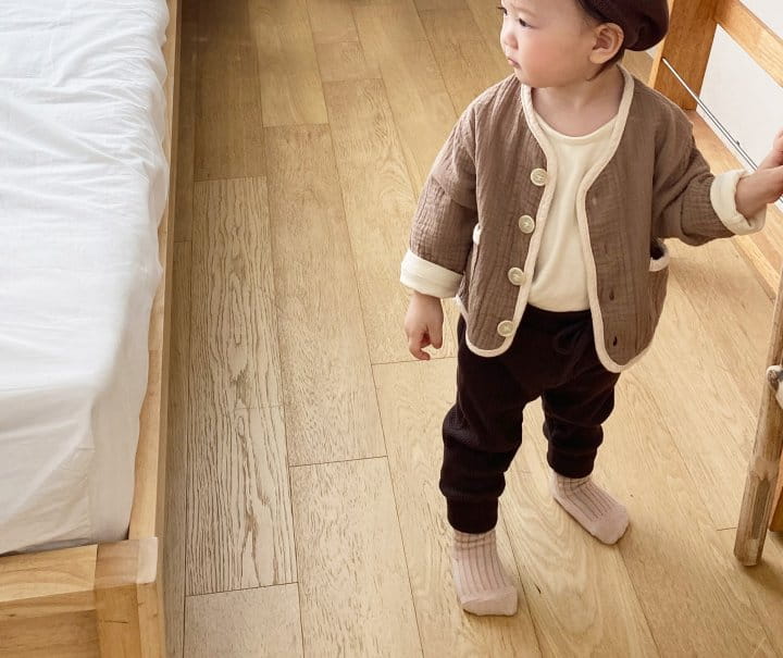 BEBE NINE - Korean Children Fashion - #Kfashion4kids - Bebe Waffle Pants - 2