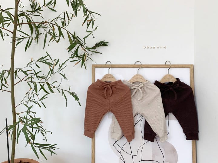 BEBE NINE - Korean Children Fashion - #Kfashion4kids - Bebe Waffle Pants - 4