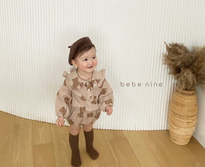 BEBE NINE - Korean Children Fashion - #Kfashion4kids - Beeb Frill Top Bloomer Set  - 8