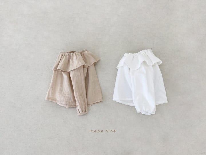 BEBE NINE - Korean Children Fashion - #Kfashion4kids - Bebe Frill Blouse - 7