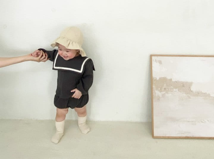 BEBE NINE - Korean Children Fashion - #Kfashion4kids - Bebe Sailor Top Bottom Set - 7