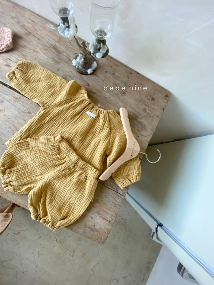 BEBE NINE - Korean Children Fashion - #Kfashion4kids - Bebe Marie Top Bottom Set