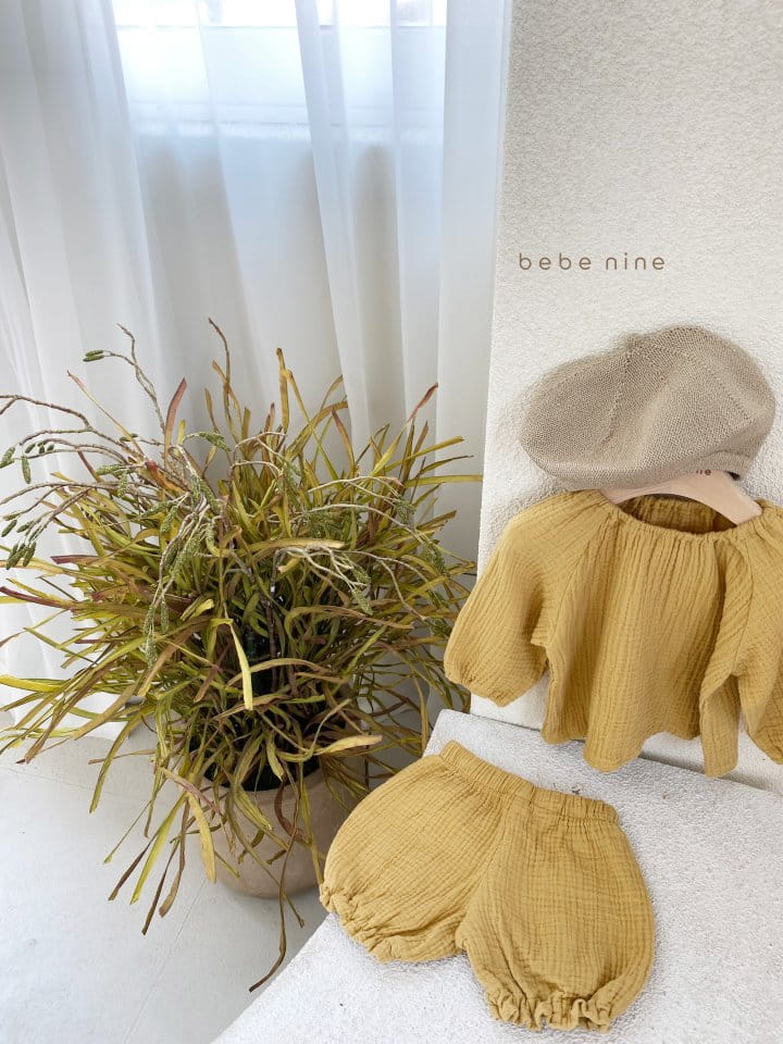BEBE NINE - Korean Children Fashion - #Kfashion4kids - Bebe Marie Top Bottom Set - 12