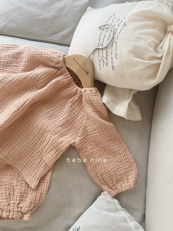 BEBE NINE - Korean Children Fashion - #Kfashion4kids - Bebe Marie Top Bottom Set - 4