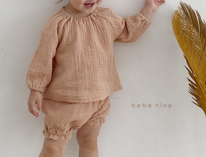 BEBE NINE - Korean Children Fashion - #Kfashion4kids - Bebe Marie Top Bottom Set - 7