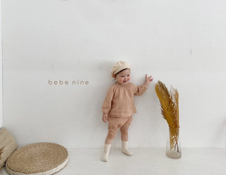 BEBE NINE - Korean Children Fashion - #Kfashion4kids - Bebe Marie Top Bottom Set - 8